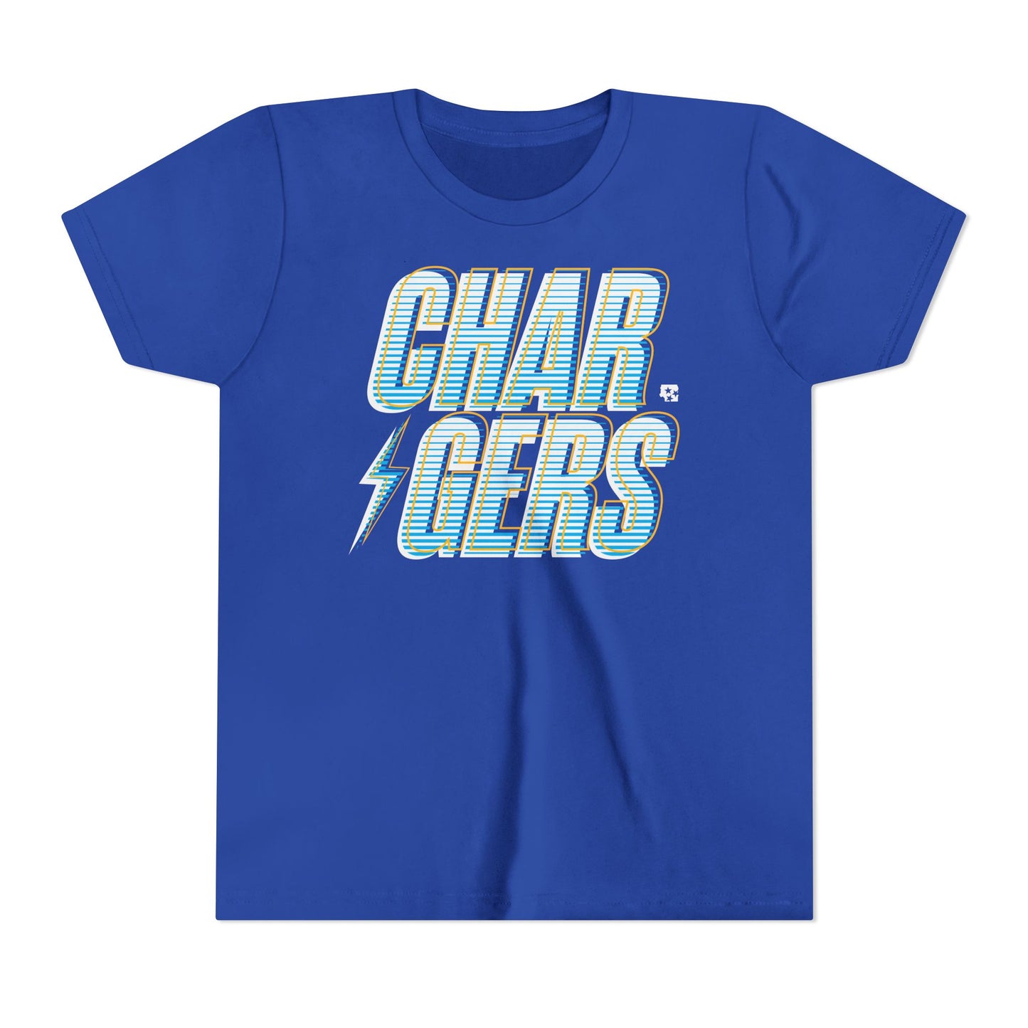 Chargers Retro Fade Youth Tee