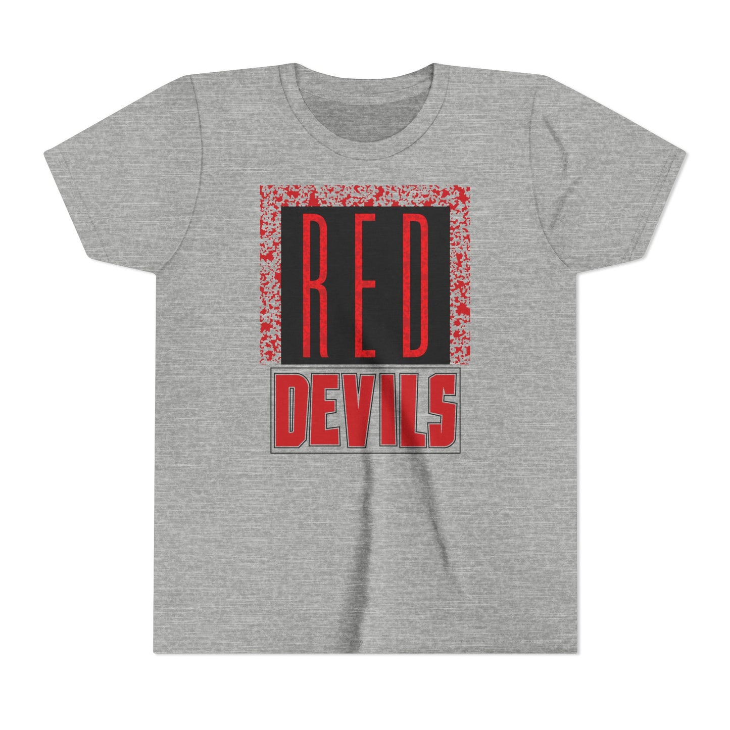 Red Devils Funky Grunge Youth Tee