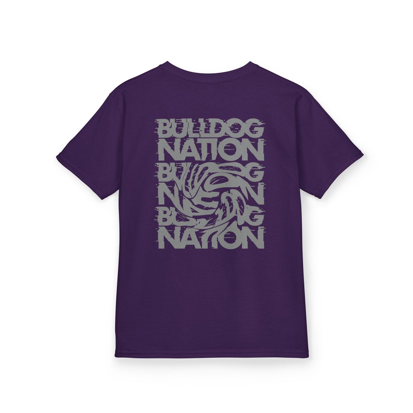 Bulldog Nation Glitch'd Out Youth T-Shirt