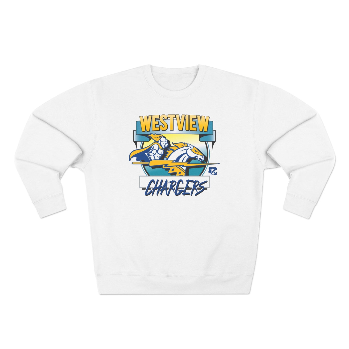 Westview Chargers Gradient Circle Fleece