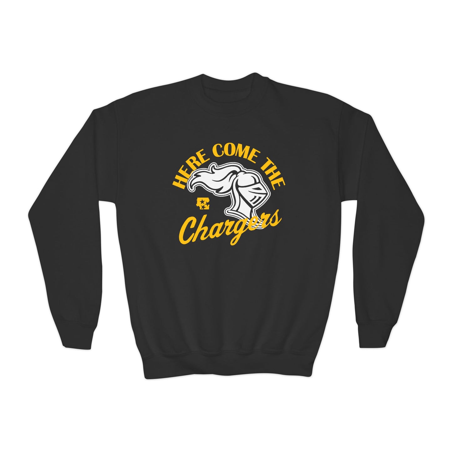 Here Come The Chargers Youth Fleece