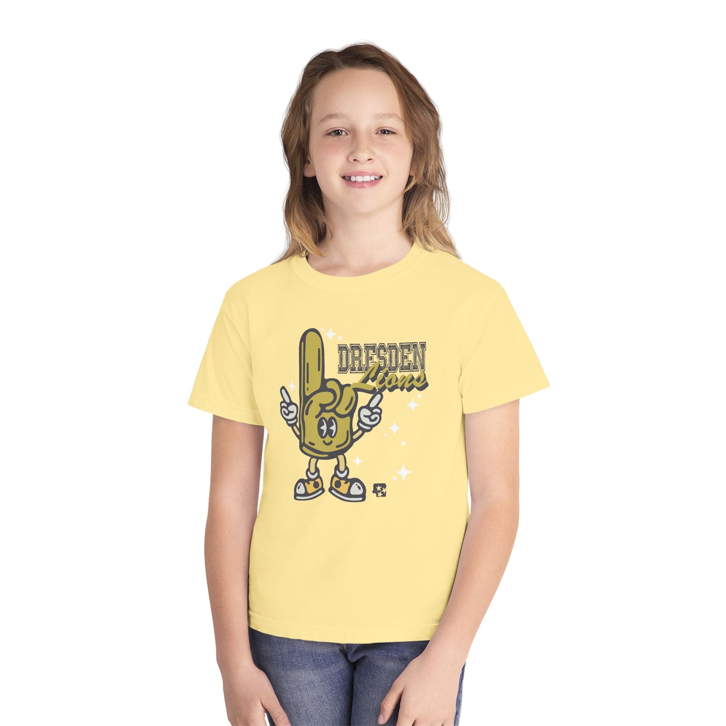 Dresden Lions Mascot Youth Tee