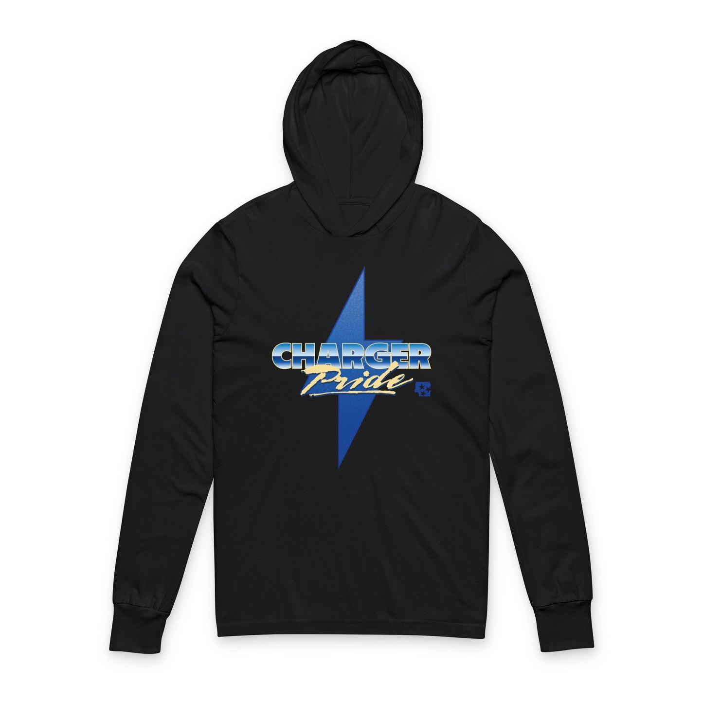 Synthwave Charger Pride Hooded T-Shirt