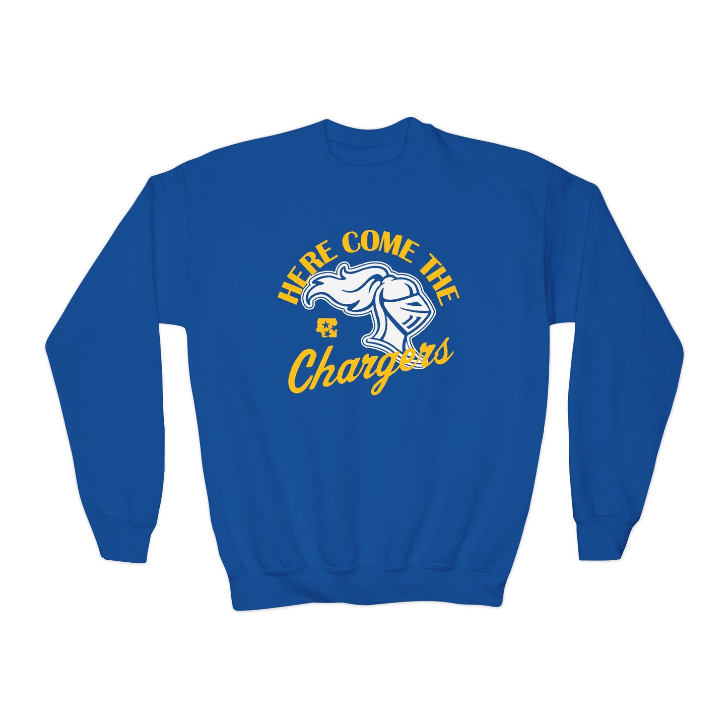 Here Come The Chargers Youth Fleece
