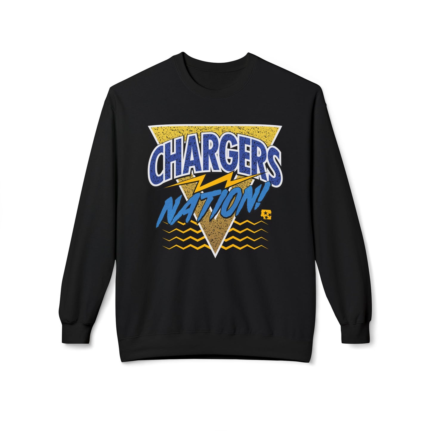 Chargers Nation Memphis Pattern Fleece