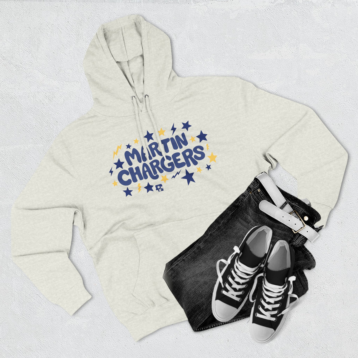 Martin Chargers Bubbles Hoodie
