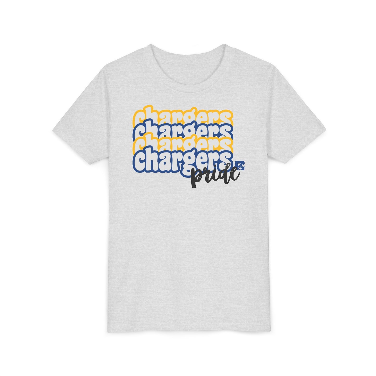 Chargers Bubbly Pride Youth T-Shirt