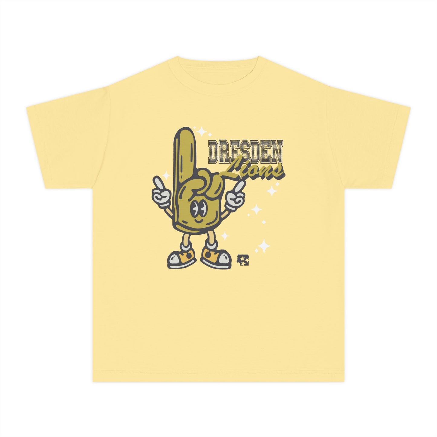 Dresden Lions Mascot Youth Tee