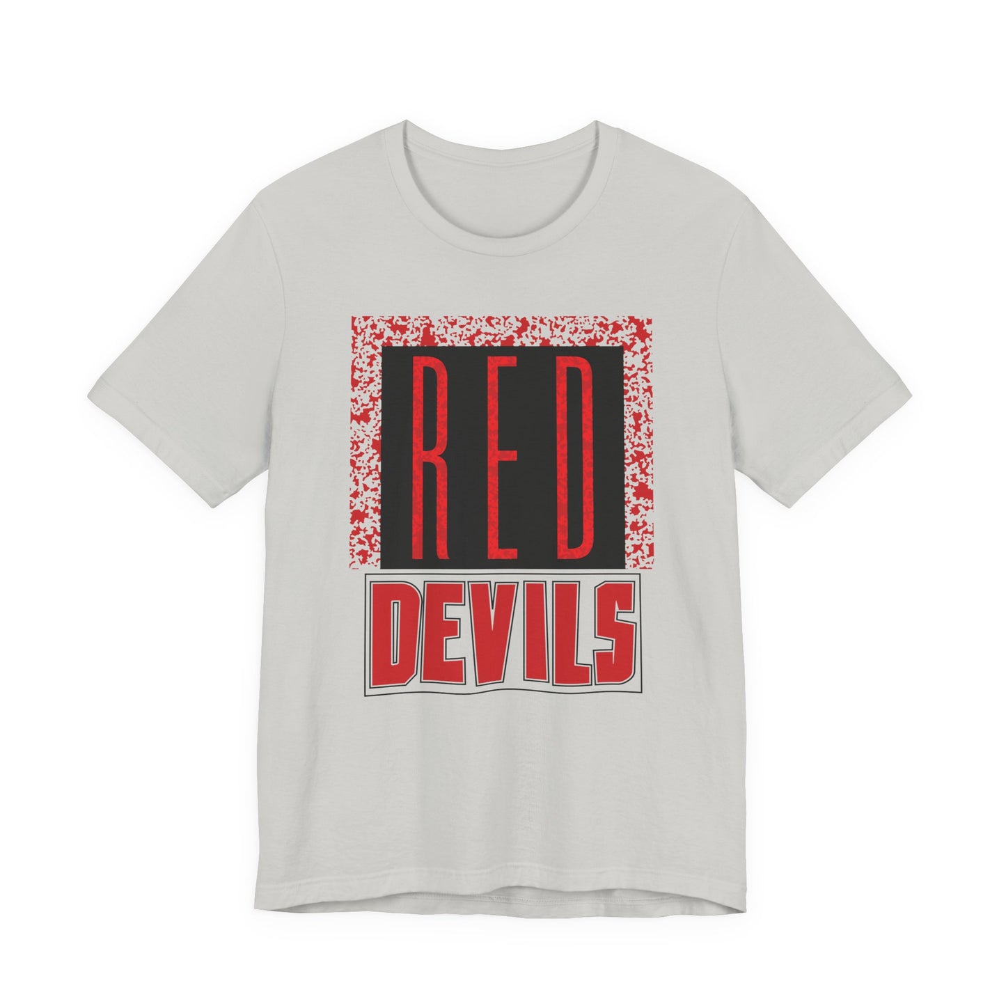 Red Devils Funky Grunge T-Shirt
