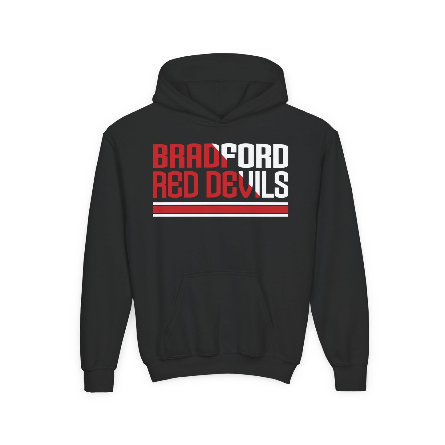Bradford Red Devils Split Youth Hoodie