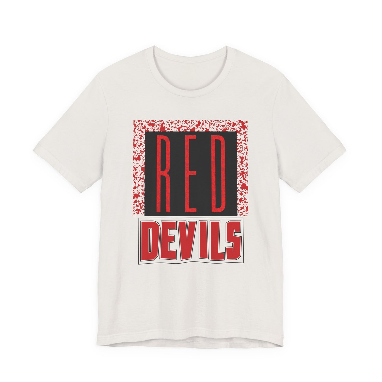 Red Devils Funky Grunge T-Shirt