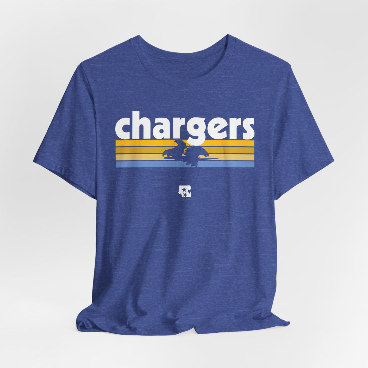 Chargers Logo Knockout T-Shirt