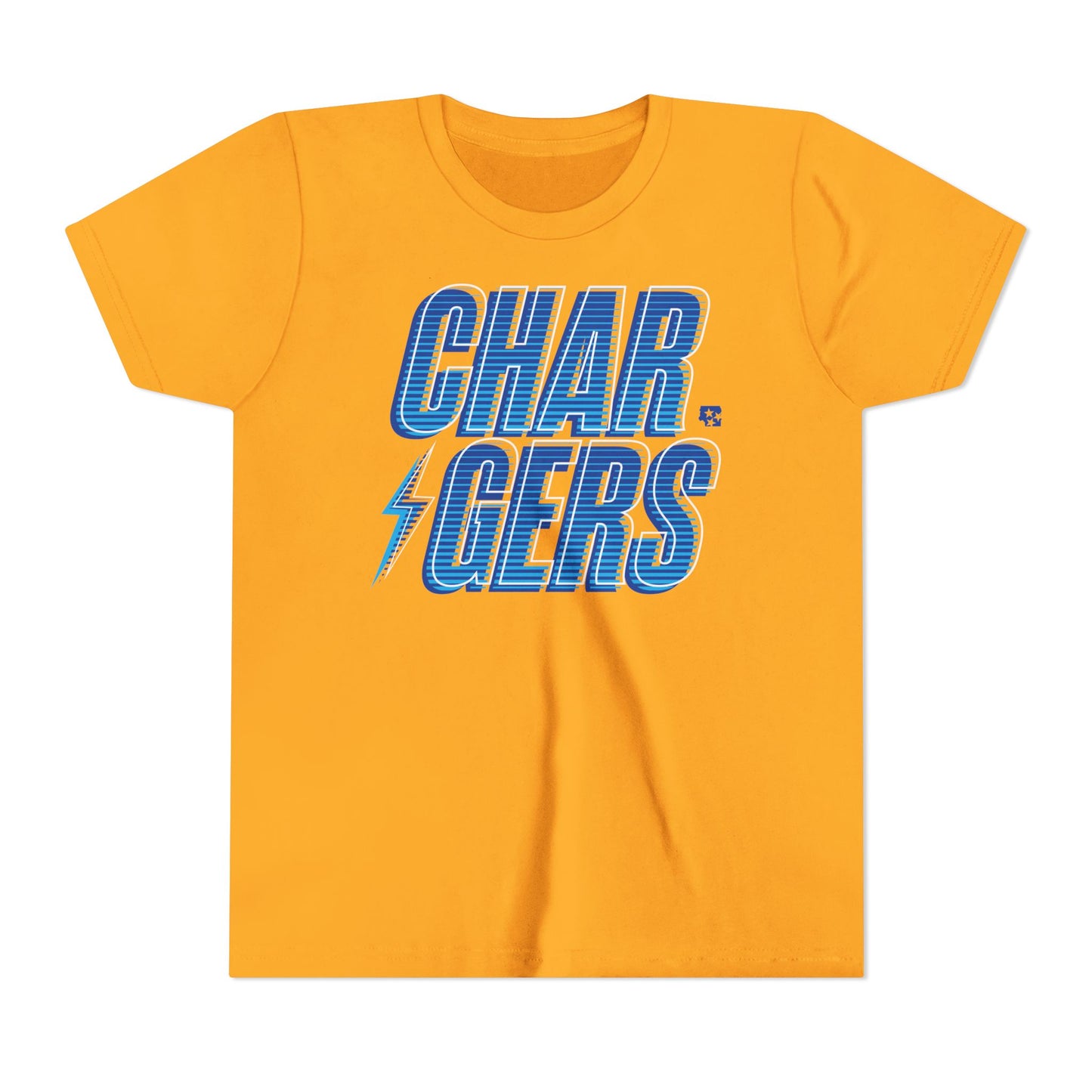 Chargers Retro Fade Youth Tee