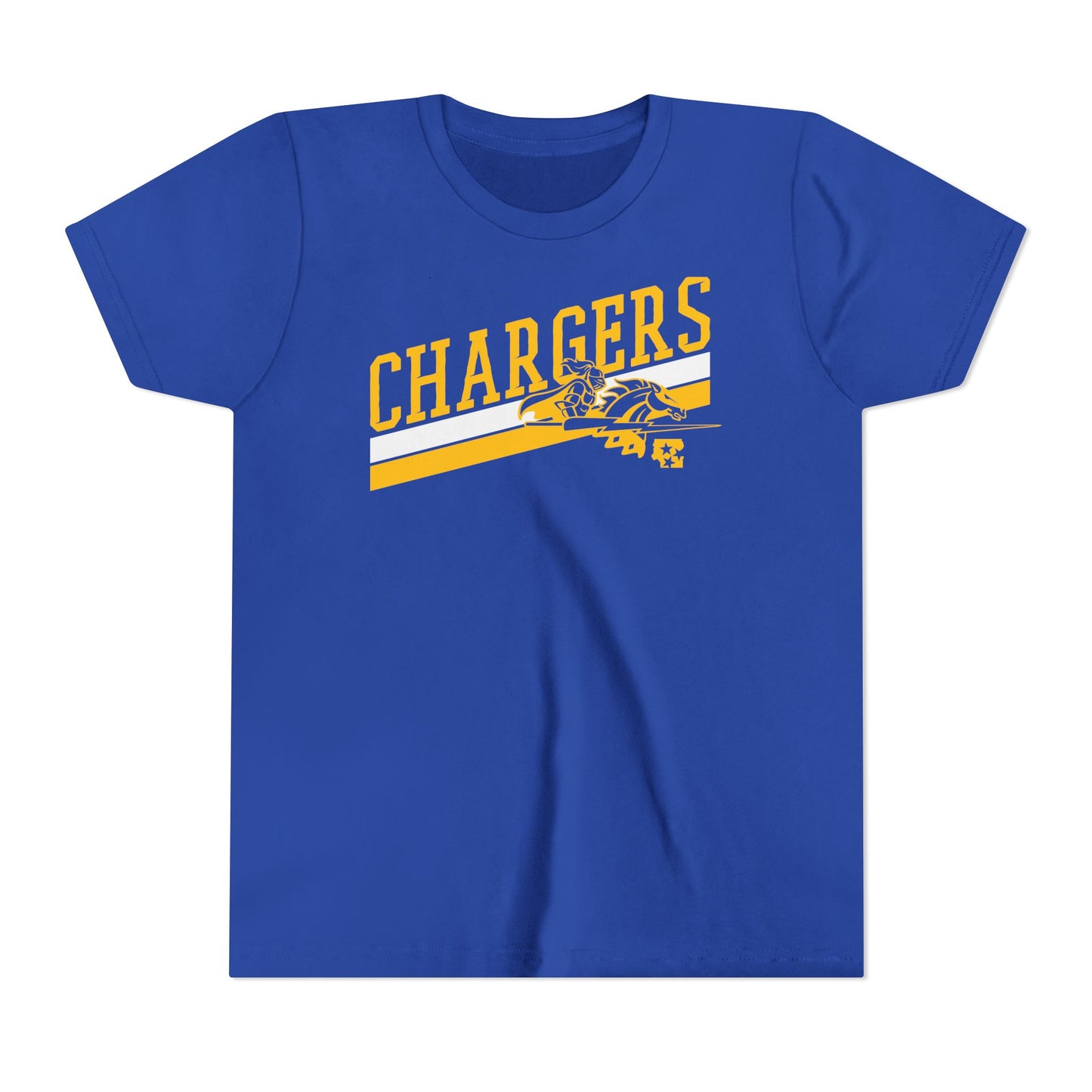 Chargers Slanted Youth T-Shirt