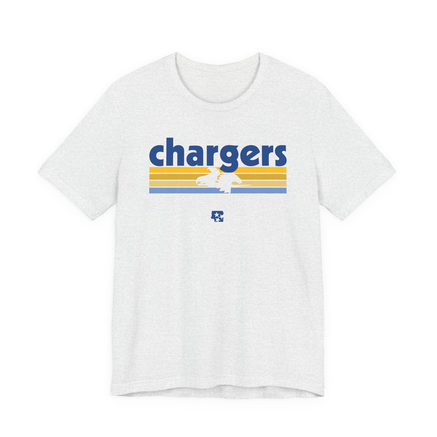 Chargers Logo Knockout T-Shirt