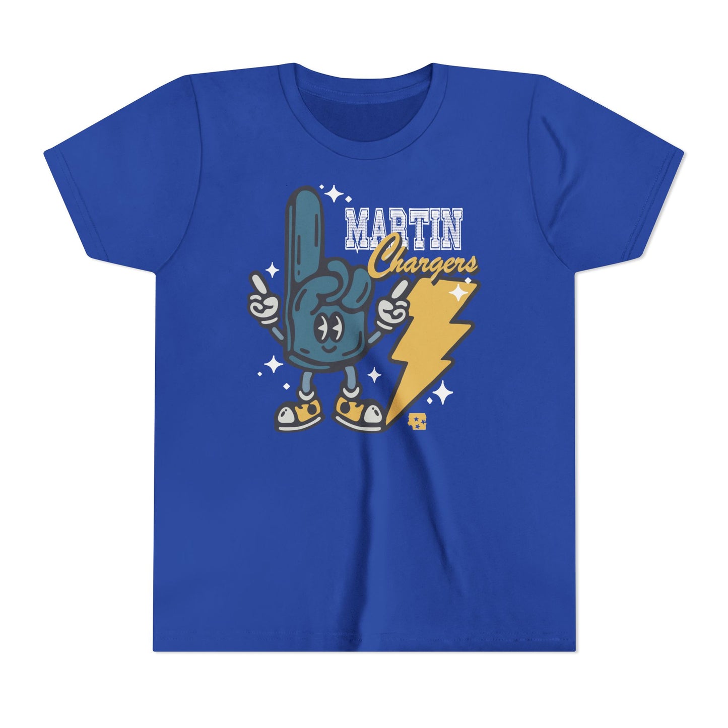 Martin Chargers Mascot Youth Tee