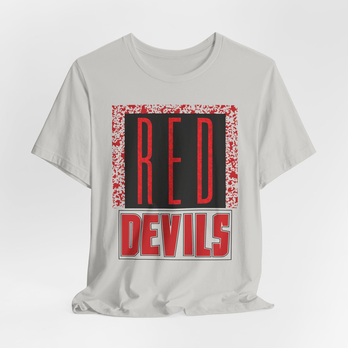 Red Devils Funky Grunge T-Shirt