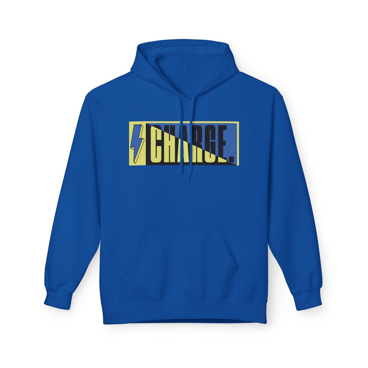 Two Tone Charge Fleece Hoodie