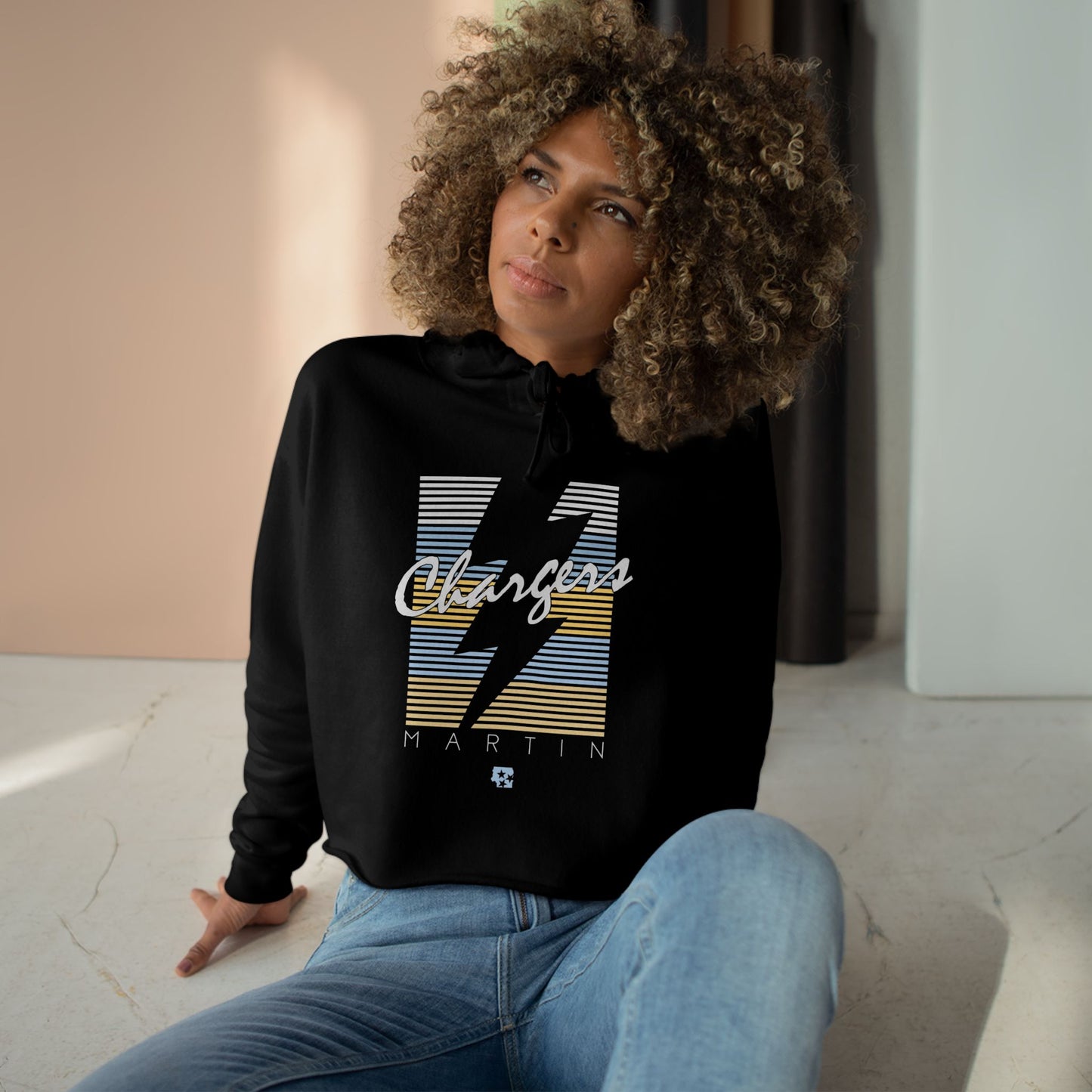 Martin Rainbolt Cropped Hoodie