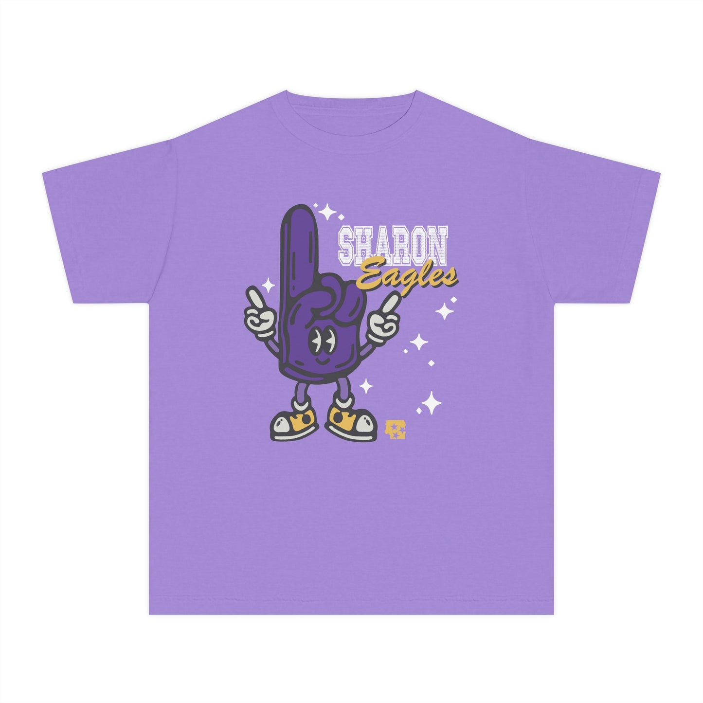 Sharon Eagles Mascot Youth Tee