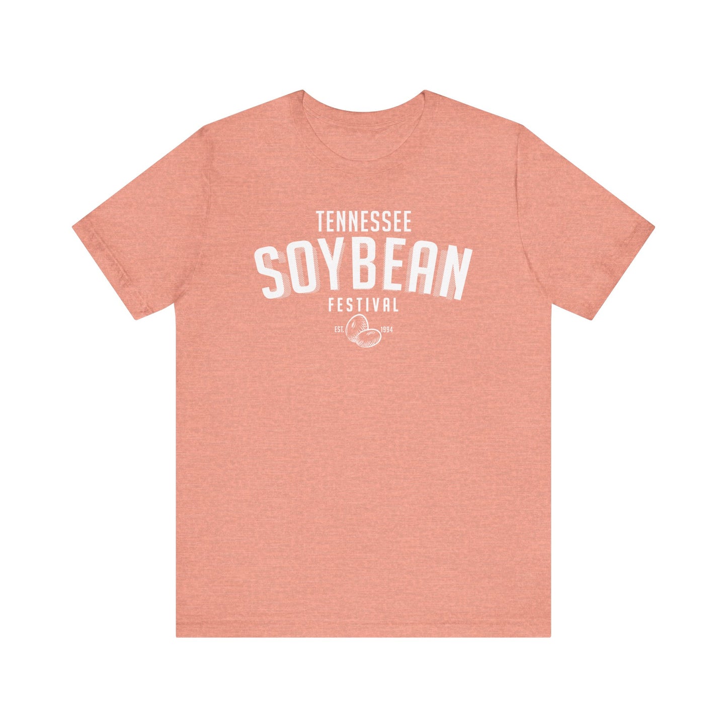 Tennessee Soybean Festival Text T-Shirt