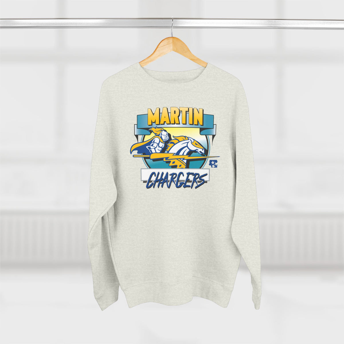 Martin Chargers Gradient Circle Fleece