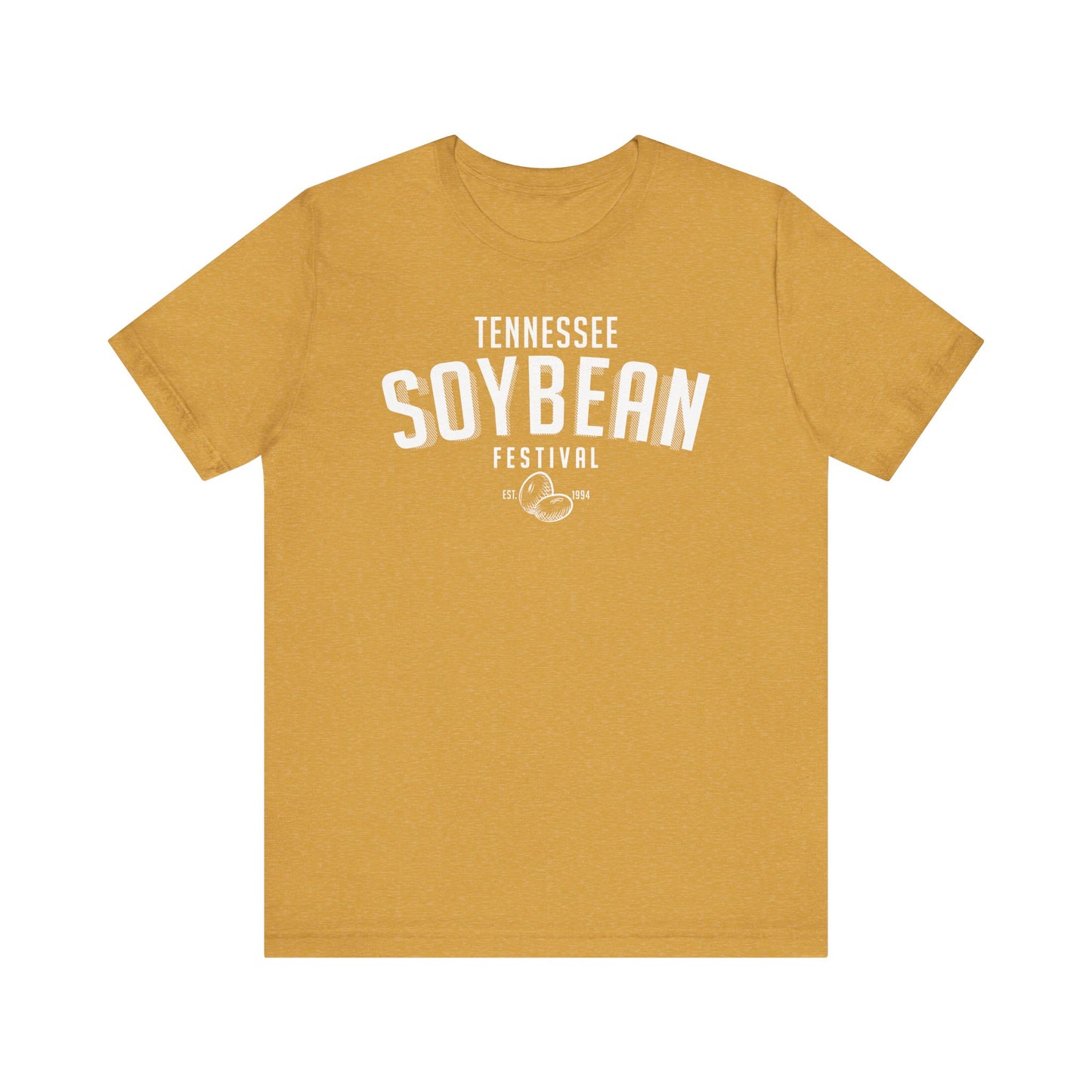 Tennessee Soybean Festival Text T-Shirt