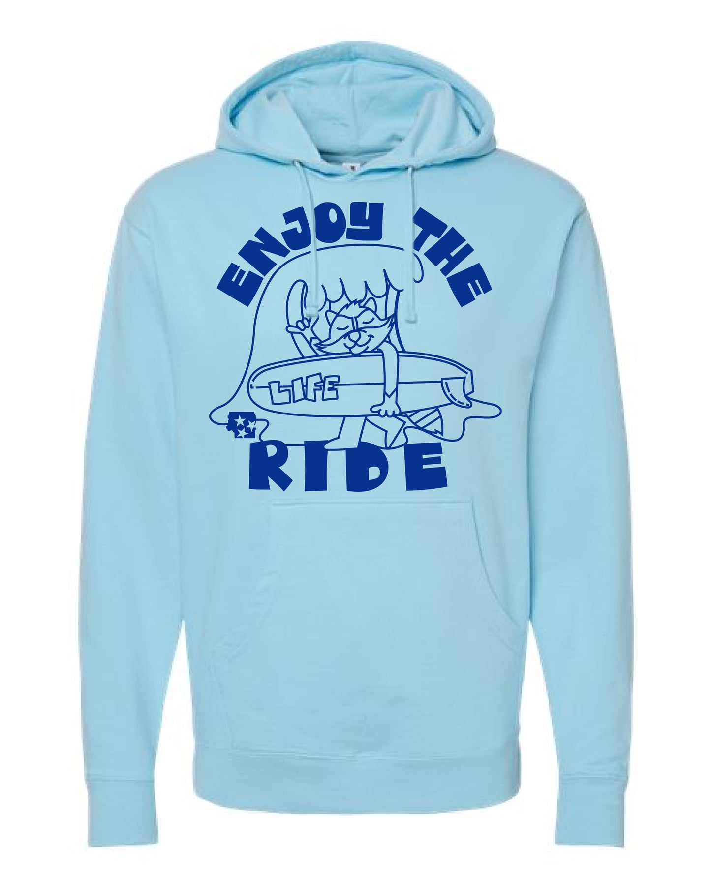Enjoy The Ride Surfer Hoodie