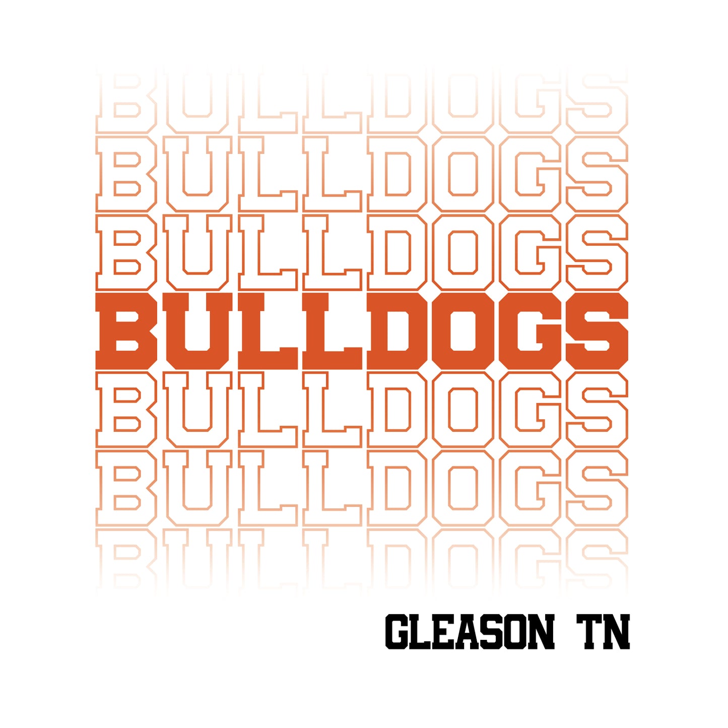 Faded Bulldogs Pride T-shirt