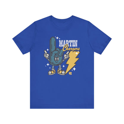 Martin Chargers Mascot T-Shirt