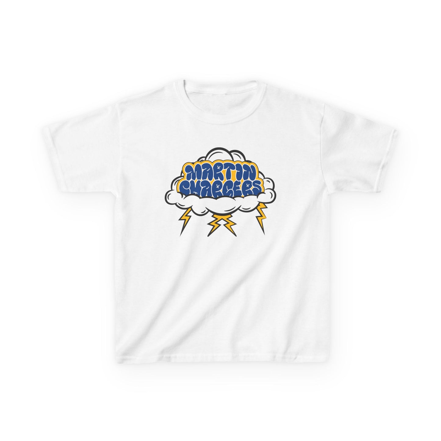 Martin Chargers Graffiti Cloud Youth T-Shirt