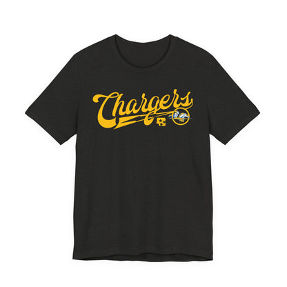Chargers Vintage Baseball Script T-Shirt
