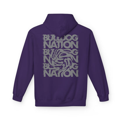 Bulldog Nation Glitch'd Out Hoodie