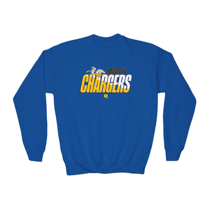 Martin Chargers Boltsplash Youth Fleece