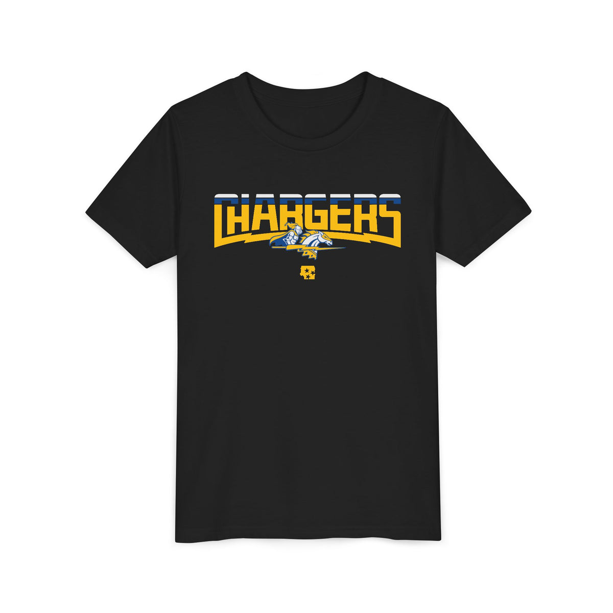 Chargers Bolted Youth Tee