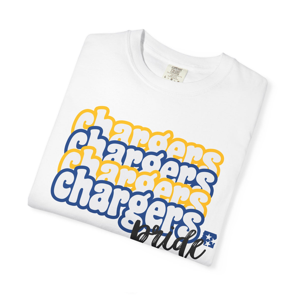 Chargers Bubbly Pride T-Shirt