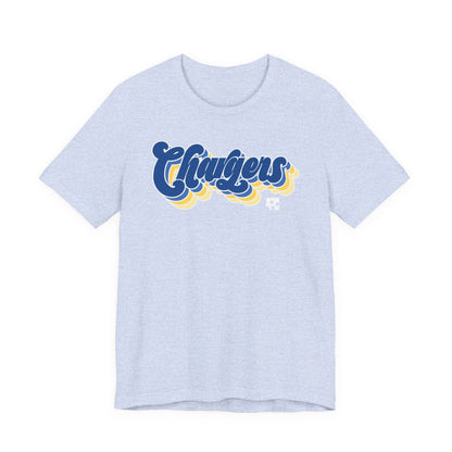 Retro Chargers Script T-Shirt