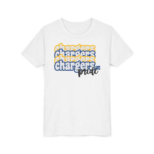 Chargers Bubbly Pride Youth T-Shirt