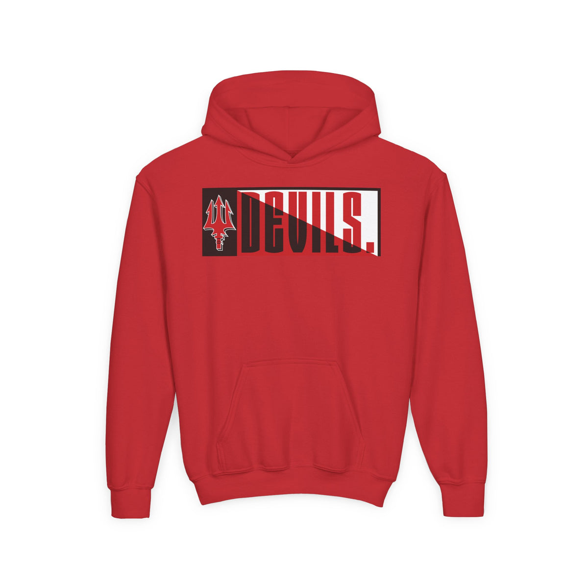 Devils Split Box Youth Hoodie