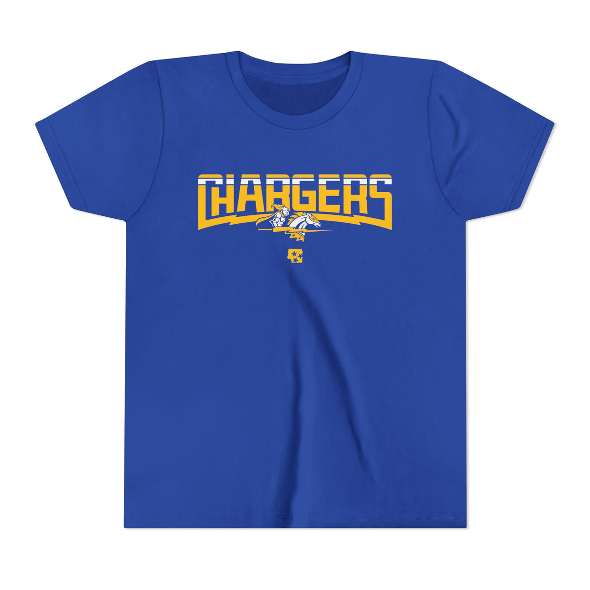 Chargers Bolted Youth Tee