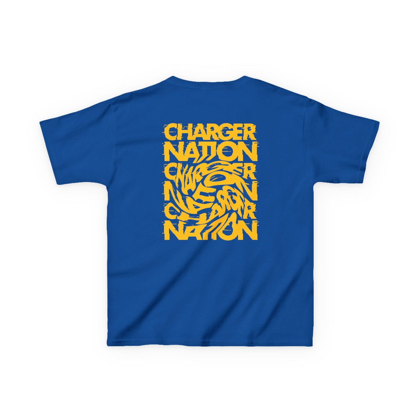 Charger Nation Glitch'd Out Youth T-Shirt