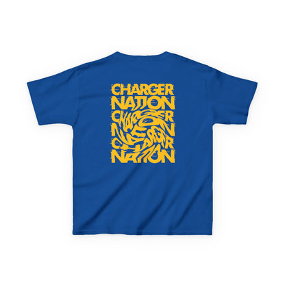 Charger Nation Glitch'd Out Youth T-Shirt