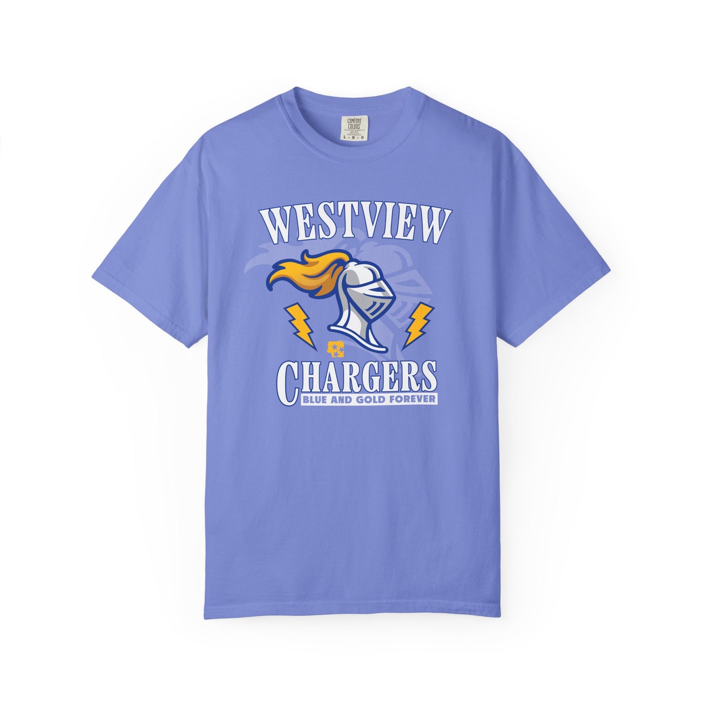 Westview Chargers Ghosted Logo T-Shirt