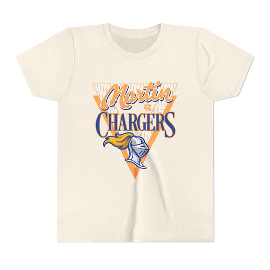 Martin Chargers Boltstripe Youth Tee