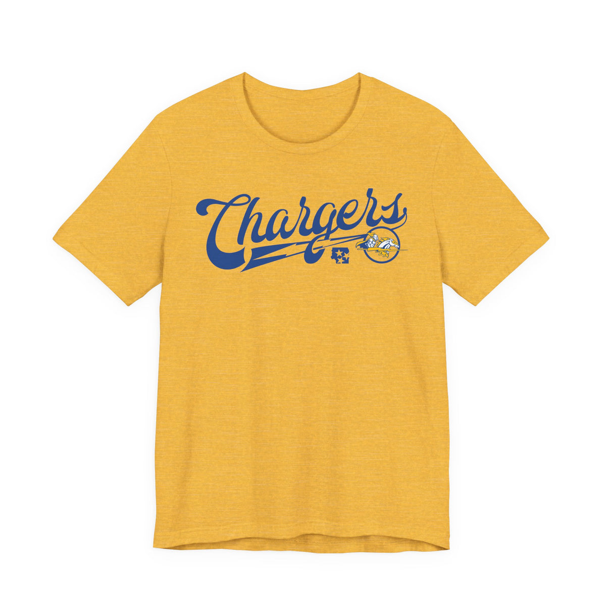 Chargers Vintage Baseball Script T-Shirt