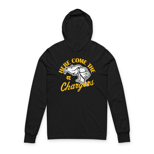 Here Come The Chargers Hooded Tee