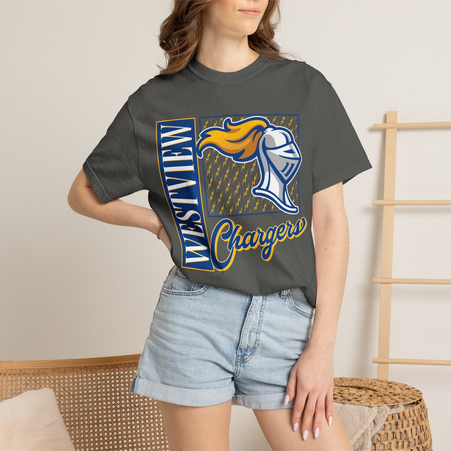 Westview Chargers Lightning Box T-Shirt