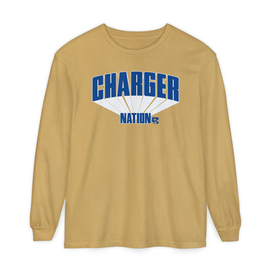 Charger Nation Burst Long Sleeve T-Shirt