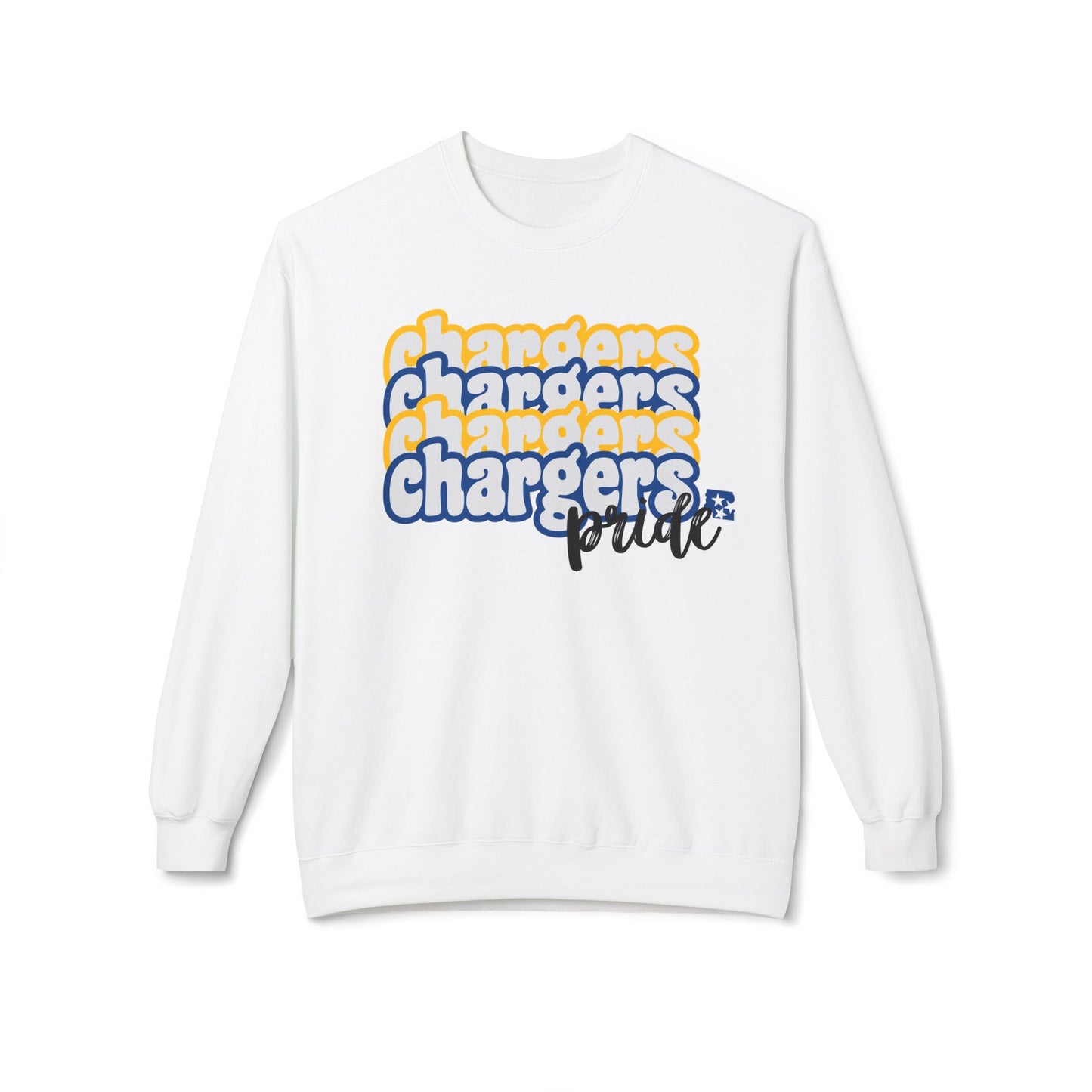 Chargers Bubbly Pride Fleece
