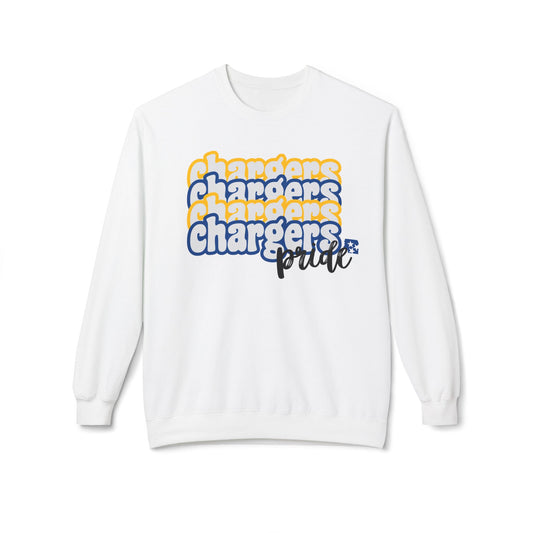 Chargers Bubbly Pride Fleece
